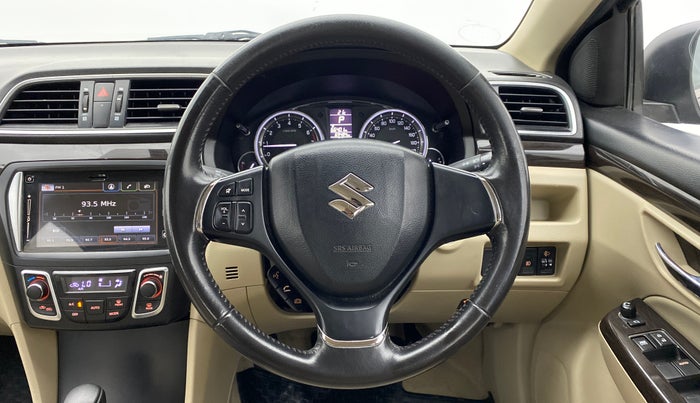 2016 Maruti Ciaz ZXI+ AT, Petrol, Automatic, 69,482 km, Steering Wheel Close Up