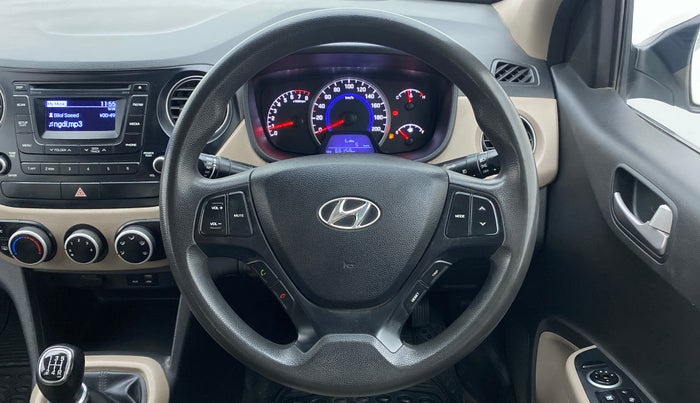 2016 Hyundai Grand i10 SPORTZ 1.2 KAPPA VTVT, CNG, Manual, 66,284 km, Steering Wheel Close Up
