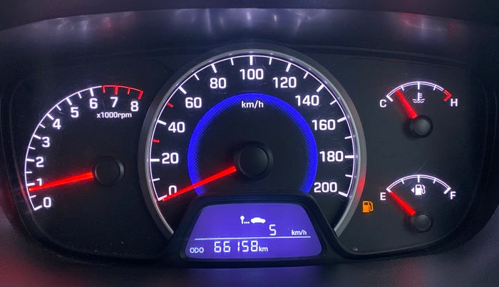 2016 Hyundai Grand i10 SPORTZ 1.2 KAPPA VTVT, CNG, Manual, 66,284 km, Odometer Image