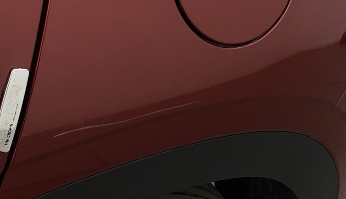 2021 Hyundai Creta SX (O) IVT 1.5 PETROL, Petrol, Automatic, 21,148 km, Left quarter panel - Minor scratches