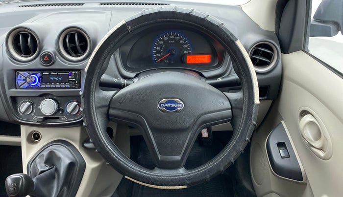 2016 Datsun Go T, Petrol, Manual, 27,553 km, Steering Wheel Close Up