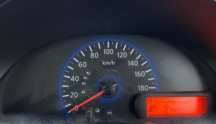 2016 Datsun Go T, Petrol, Manual, 27,553 km, Odometer Image