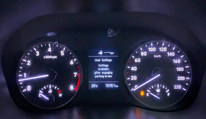 2019 Hyundai Verna 1.6 SX VTVT (O), Petrol, Manual, 16,081 km, Odometer Image