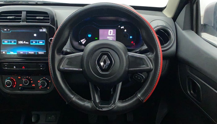 2021 Renault Kwid RXT 1.0 (O), Petrol, Manual, 28,502 km, Steering Wheel Close Up