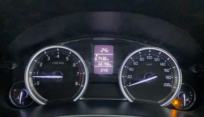 2016 Maruti Ciaz VXI, Petrol, Manual, 66,862 km, Odometer Image