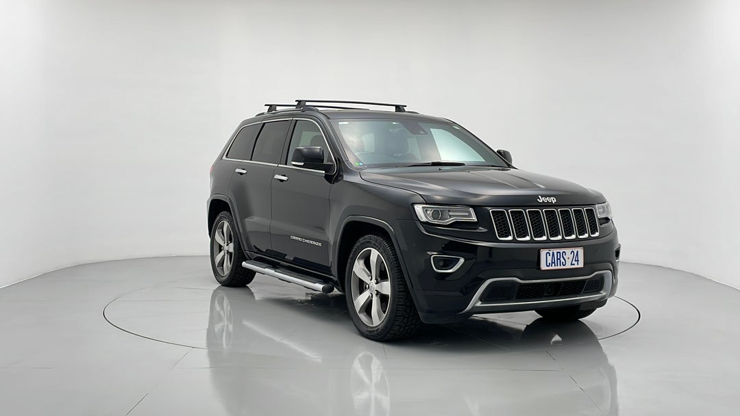 2015 Jeep Grand Cherokee Overland (4x4), Automatic, 140564 km, Right Front Diagonal (45- Degree) View