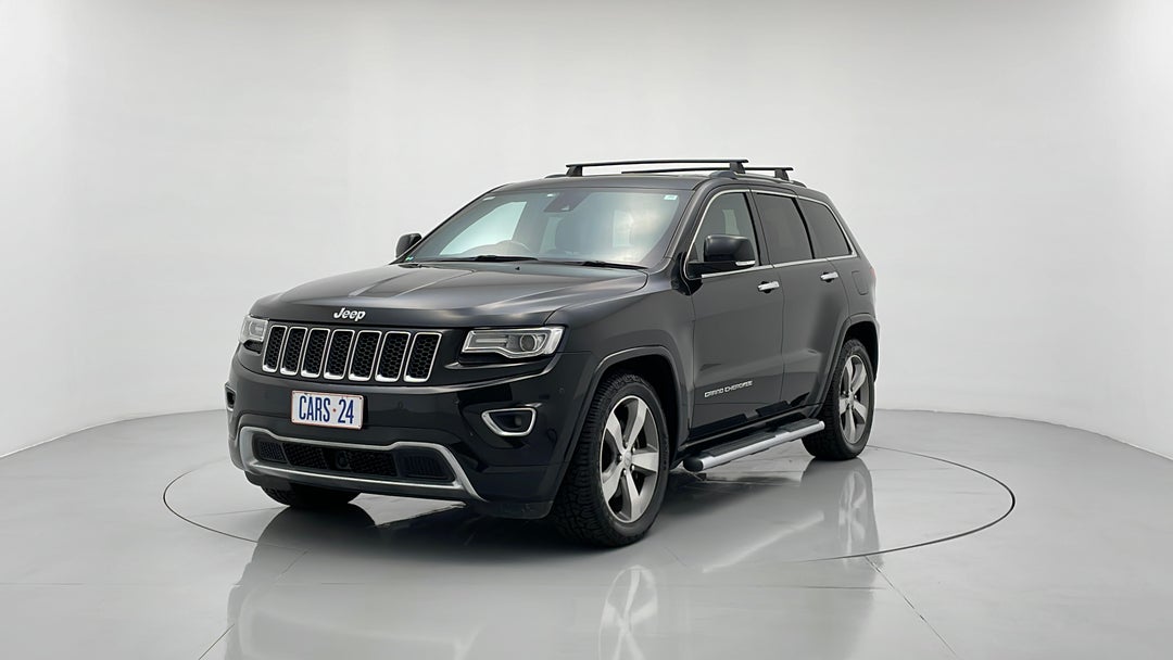 2015 Jeep Grand Cherokee Overland (4x4), Automatic, 140564 km, Left Front Diagonal (45- Degree) View