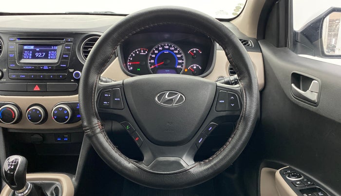 2015 Hyundai Grand i10 ASTA 1.1 (O) CRDI, Diesel, Manual, 48,610 km, Steering Wheel Close Up