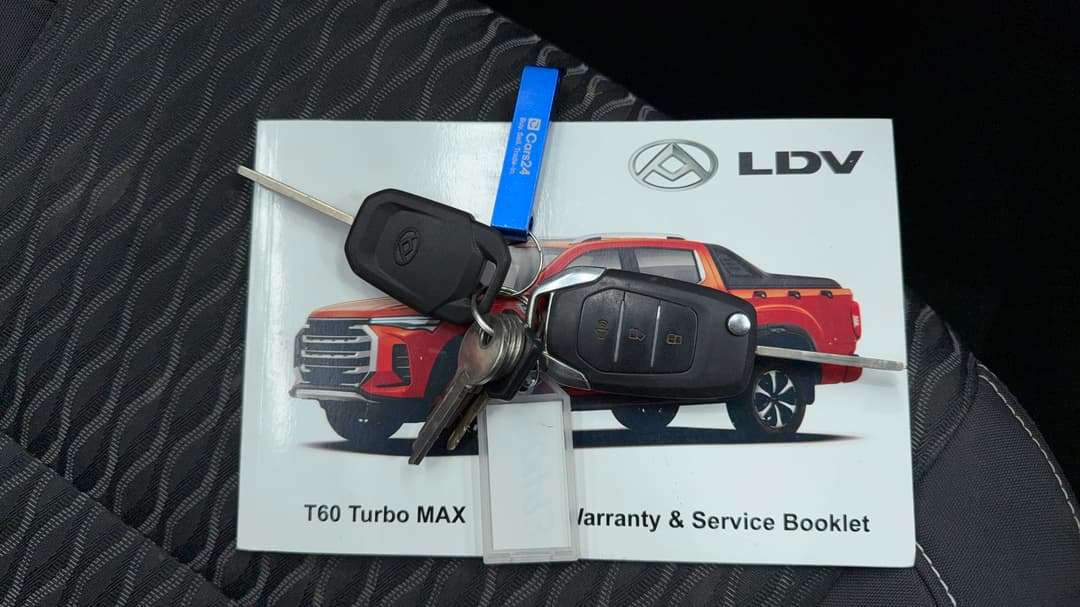 2022 LDV T60 Max Pro (4x4), Manual, 100769 km, Key Close-up