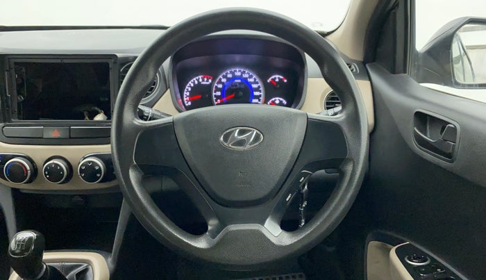 2017 Hyundai Grand i10 MAGNA 1.2 KAPPA VTVT, CNG, Manual, 82,848 km, Steering Wheel Close Up