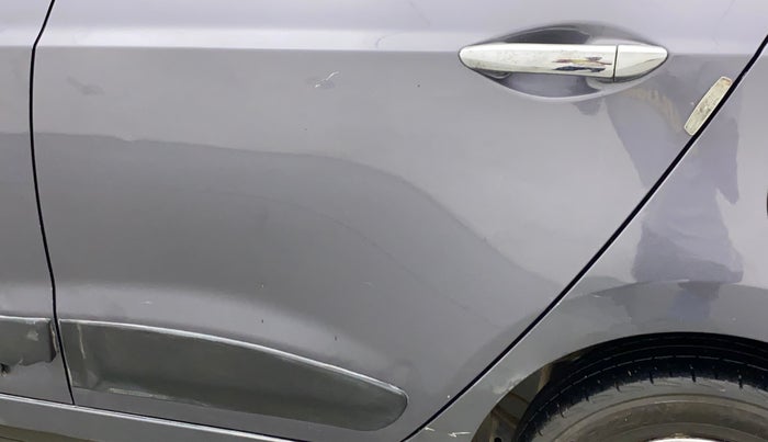2017 Hyundai Grand i10 MAGNA 1.2 KAPPA VTVT, CNG, Manual, 82,848 km, Rear left door - Minor scratches