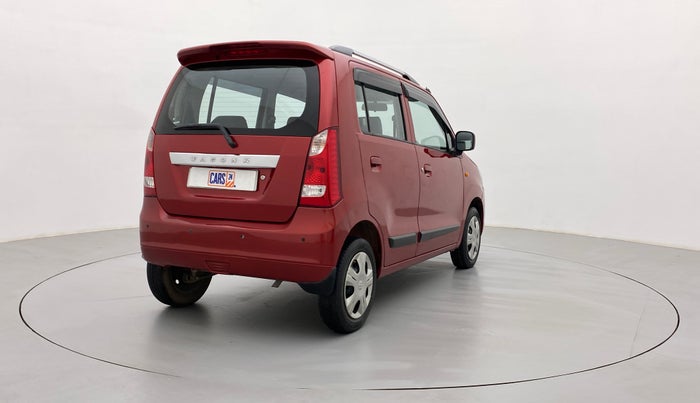 2017 Maruti Wagon R 1.0 VXI AMT, Petrol, Automatic, 83,980 km, Right Back Diagonal