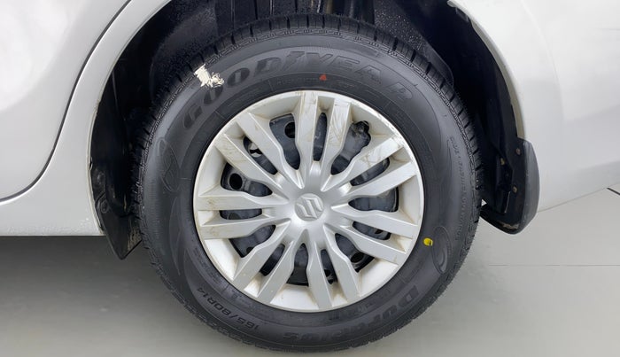 2017 Maruti Dzire VXI, CNG, Manual, 59,544 km, Left Rear Wheel