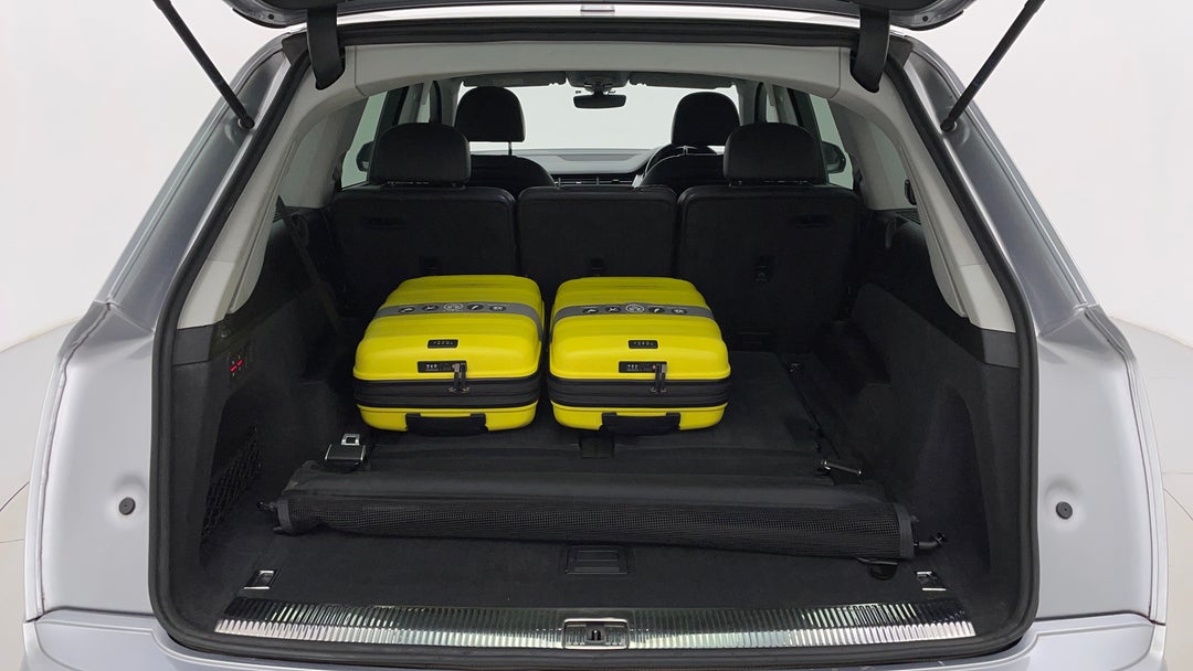 Boot Inside View with Luggage