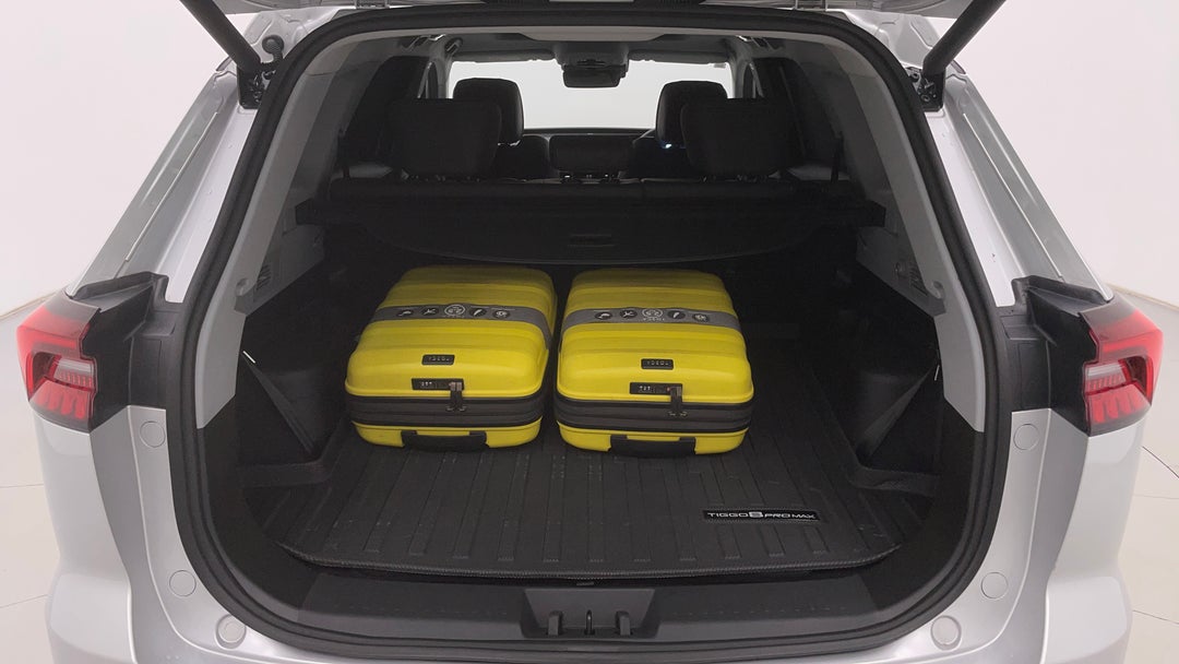 Boot Inside View with Luggage