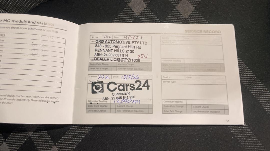 2023 MG Mg3 Auto Excite (with Navigation), Automatic, 12097 km, Service History