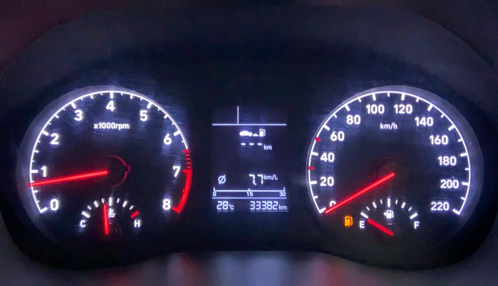 2017 Hyundai Verna 1.6 SX VTVT, Petrol, Manual, 33,418 km, Odometer Image