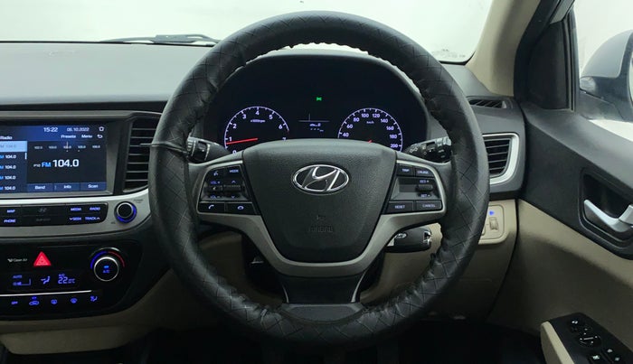 2017 Hyundai Verna 1.6 SX VTVT, Petrol, Manual, 48,460 km, Steering Wheel Close Up