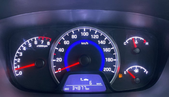 2019 Hyundai Grand i10 1.2 KAPPA SPORTZ (O), Petrol, Manual, 34,954 km, Odometer Image