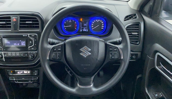 2021 Maruti Vitara Brezza ZXI, Petrol, Manual, 9,825 km, Steering Wheel Close Up