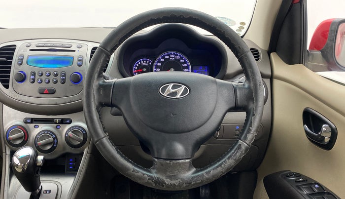 2011 Hyundai i10 SPORTZ 1.2 AT KAPPA2, Petrol, Automatic, 61,784 km, Steering Wheel Close Up