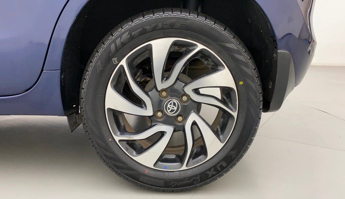 2021 Toyota Glanza G, Petrol, Manual, 37,303 km, Left Rear Wheel
