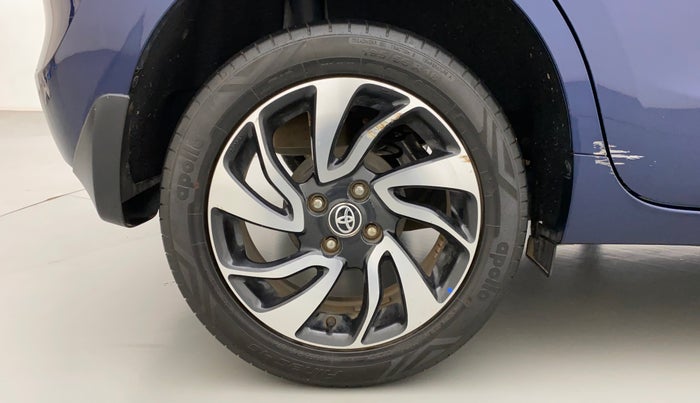 2021 Toyota Glanza G, Petrol, Manual, 37,303 km, Right Rear Wheel