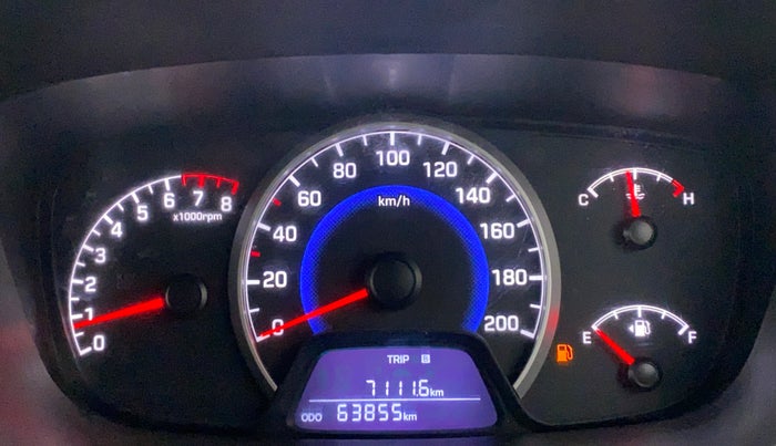 2017 Hyundai Grand i10 MAGNA 1.2 KAPPA VTVT, Petrol, Manual, 63,788 km, Odometer Image