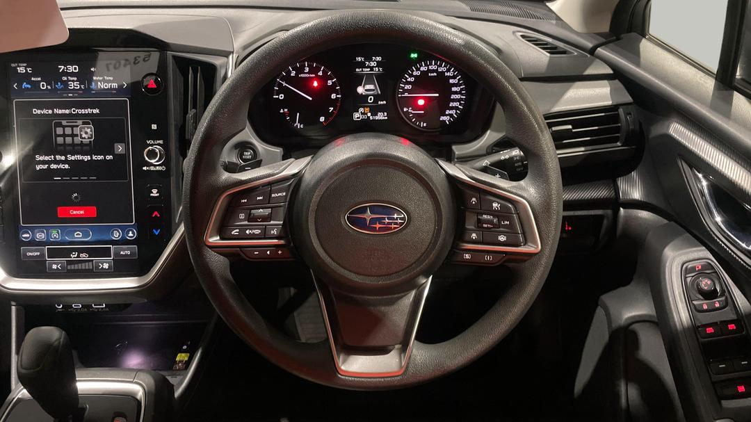 2024 Subaru Crosstrek AWD 2.0l, Automatic, 51956 km, Steering Wheel Close-up