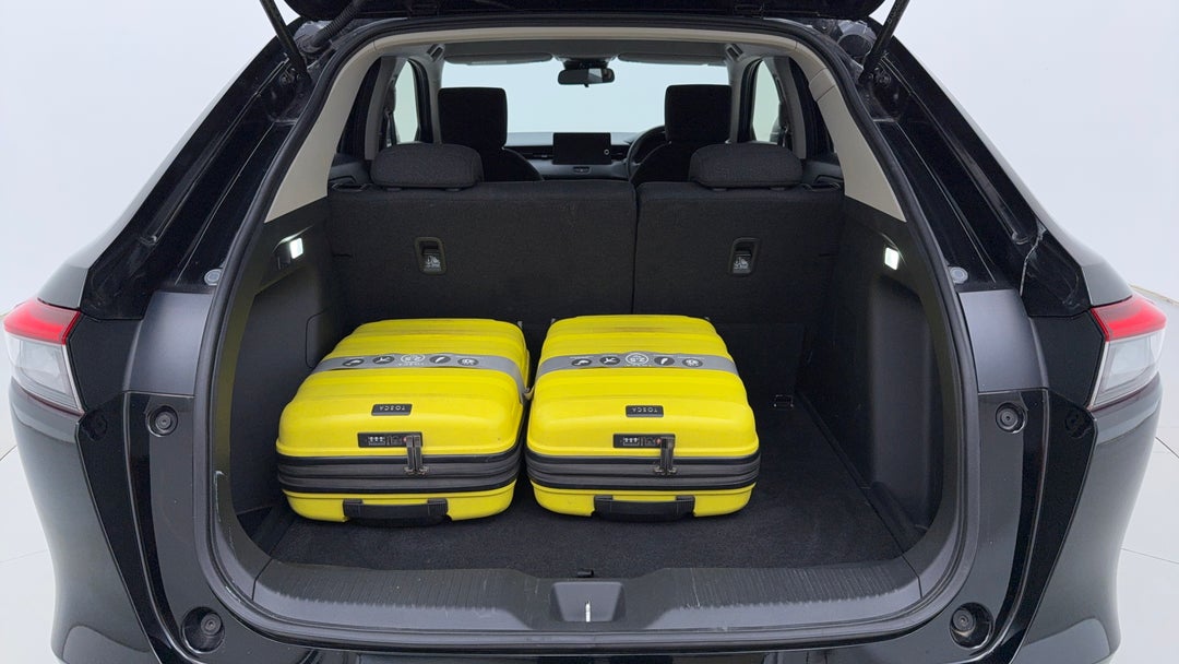 Boot Inside View with Luggage