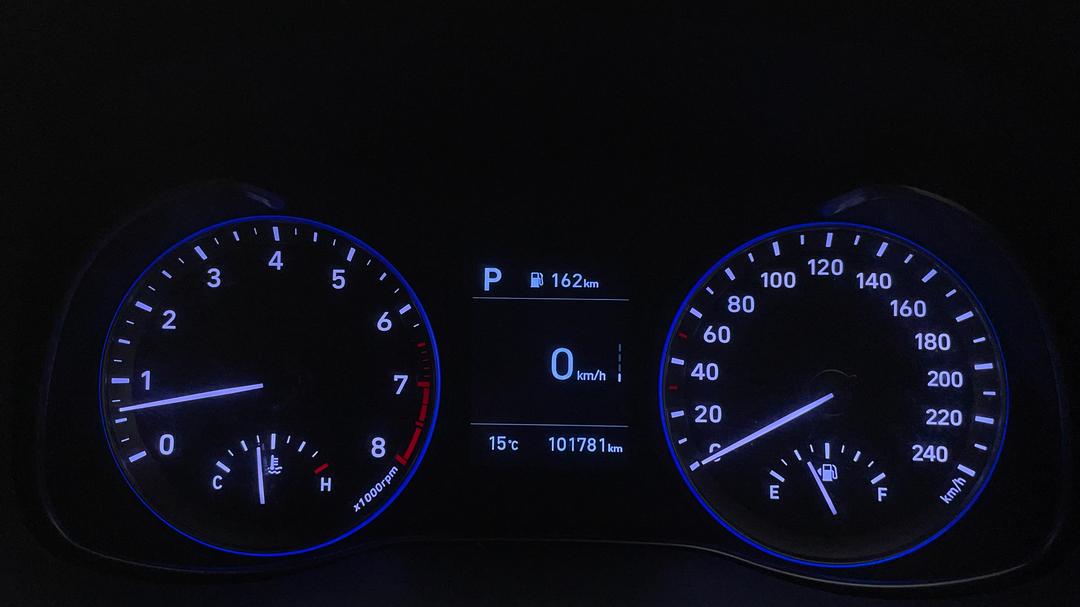 2019 Hyundai Kona Go (fwd), Automatic, 101781 km, Odometer View