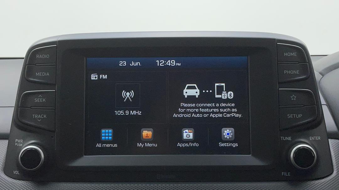 2019 Hyundai Kona Go (fwd), Automatic, 101781 km, Infotainment System