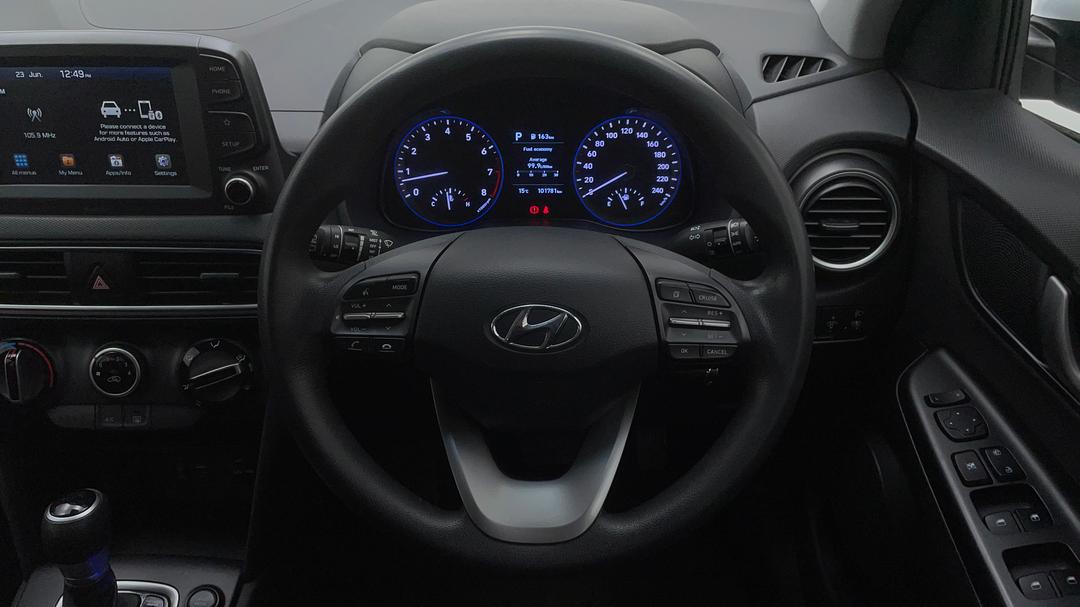 2019 Hyundai Kona Go (fwd), Automatic, 101781 km, Steering Wheel Close-up