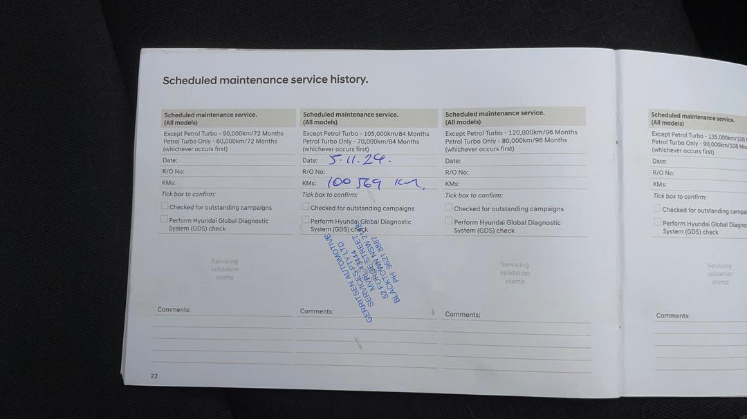 2019 Hyundai Kona Go (fwd), Automatic, 101781 km, Service History