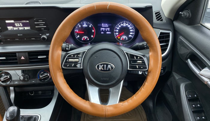 2020 KIA SELTOS HTE 1.5 MT DIESEL, Diesel, Manual, 66,982 km, Steering Wheel Close Up