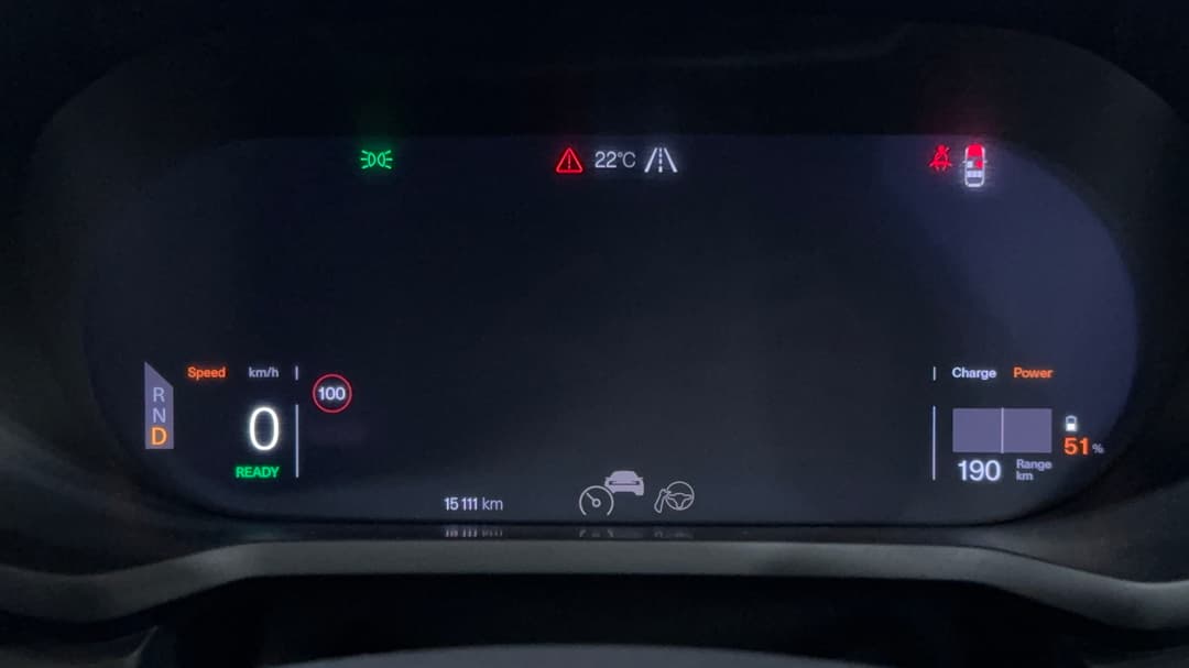 2023 Polestar 2 Long Range Dual Motor 78kwh, Automatic, 15111 km, Odometer View