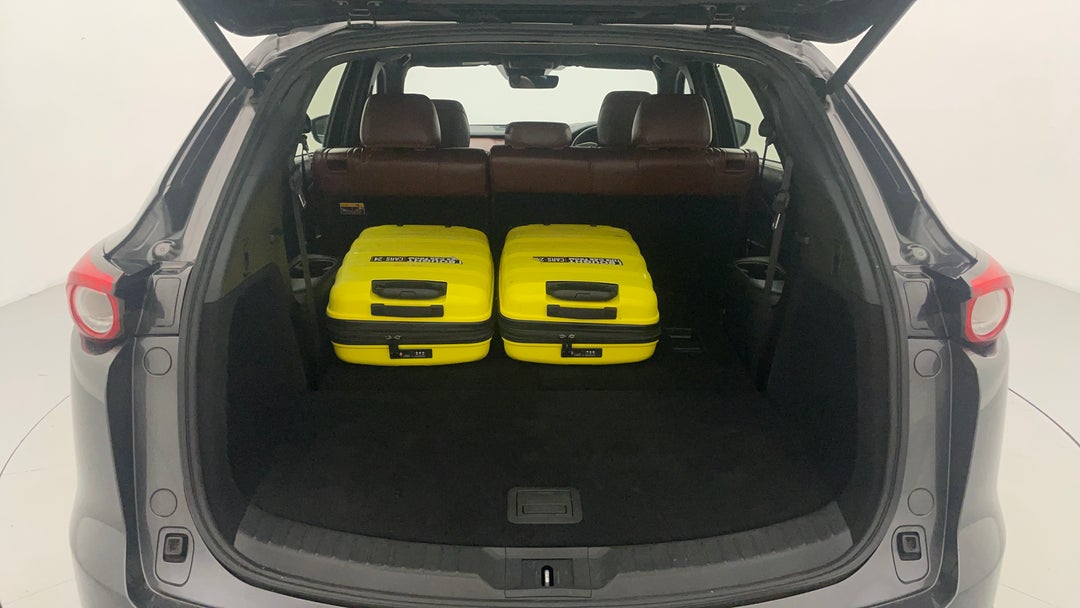 Boot Inside View with Luggage