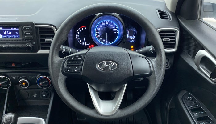 2021 Hyundai VENUE S MT 1.2 KAPPA, Petrol, Manual, 12,363 km, Steering Wheel Close Up