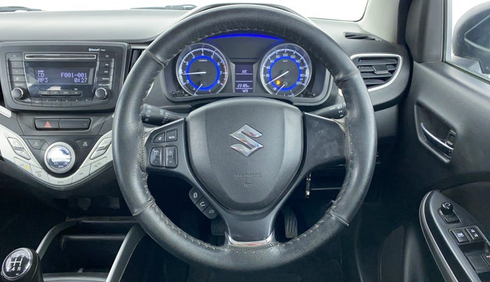 2018 Maruti Baleno DELTA 1.2 K12, Petrol, Manual, 23,782 km, Steering Wheel Close Up