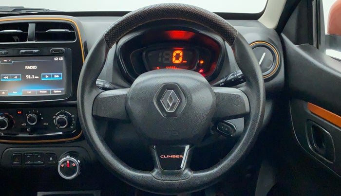 2017 Renault Kwid CLIMBER 1.0 AMT, Petrol, Automatic, 54,986 km, Steering Wheel Close Up