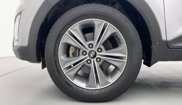2017 Hyundai Creta 1.6 SX PLUS AUTO PETROL, Petrol, Automatic, 38,308 km, Left Front Wheel