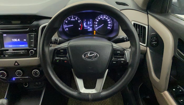 2017 Hyundai Creta E PLUS 1.6 PETROL, Petrol, Manual, 31,237 km, Steering Wheel Close Up