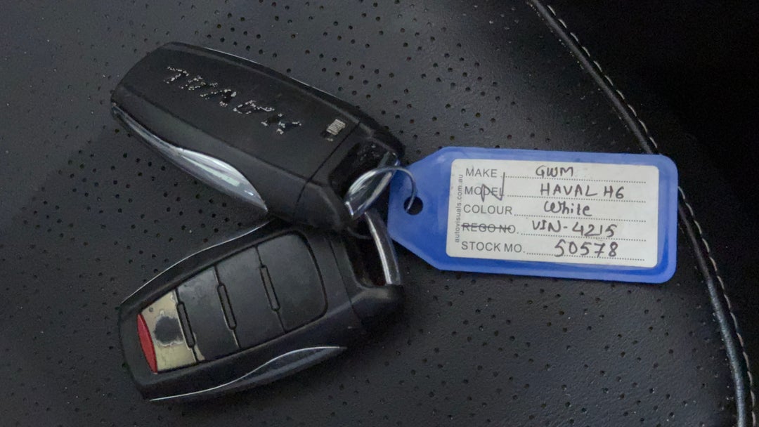 2021 GWM Haval H6 Ultra AWD, Automatic, 70956 km, Key Close-up