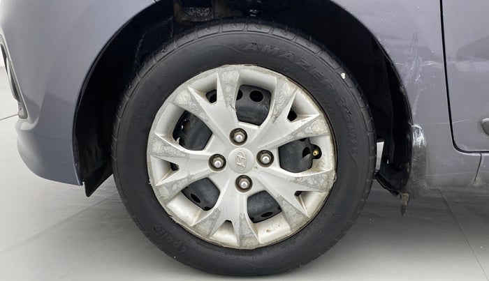 2014 Hyundai Grand i10 SPORTZ 1.2 KAPPA VTVT, Petrol, Manual, 36,885 km, Left Front Wheel