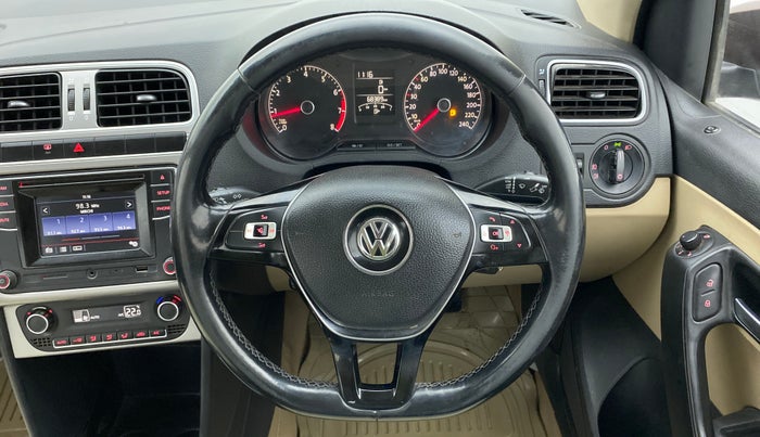 2016 Volkswagen Ameo HIGHLINE1.2L, Petrol, Manual, 68,509 km, Steering Wheel Close Up