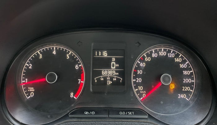 2016 Volkswagen Ameo HIGHLINE1.2L, Petrol, Manual, 68,509 km, Odometer Image
