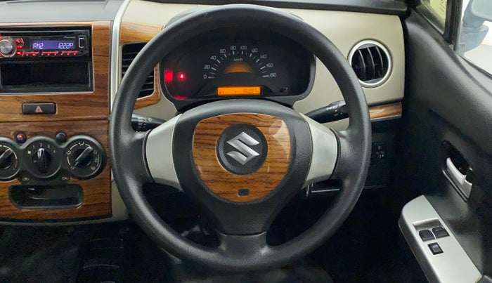 2013 Maruti Wagon R 1.0 LXI, Petrol, Manual, 36,887 km, Steering Wheel Close Up
