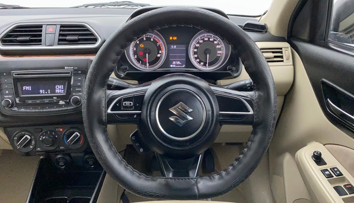 2017 Maruti Dzire VXI, Petrol, Manual, 26,573 km, Steering Wheel Close-up