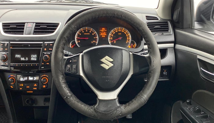 2014 Maruti Swift ZXI D, Petrol, Manual, 67,322 km, Steering Wheel Close Up