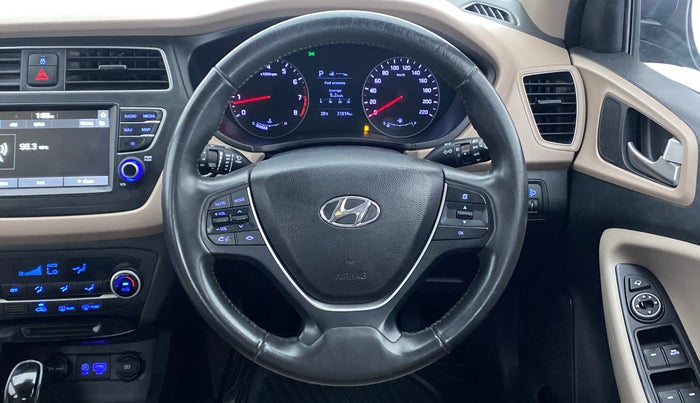 2019 Hyundai Elite i20 1.2  ASTA (O) CVT, Petrol, Automatic, 31,814 km, Steering Wheel Close Up